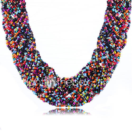 Dames Bib Kettingen Gedraaid Choker Strass Statement Bohemien Modieus Groen Roze Regenboog Sieraden Voor Dagelijks Causaal huismerk kopen in de aanbieding Dames Bib Kettingen Gedraaid Choker Strass Statement Bohemien Modieus Groen Roze Regenboog Sieraden Voor Dagelijks Causaal huismerk kopen in de aanbieding