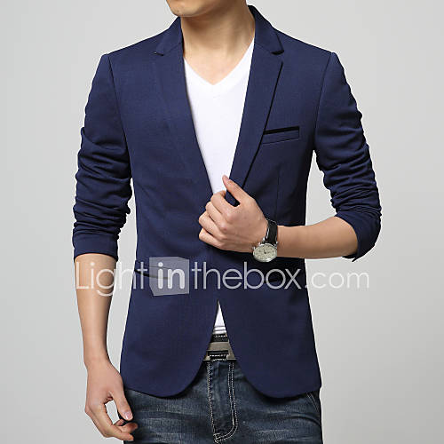 Heren Dagelijks Werk Grote Maten Normaal Blazer Effen Lange Mouw Katoen Polyester Zwart Donkerblauw Lichtblauw Xxxl 4Xl Xxxxxl Formeel Zakelijk Slank huismerk kopen in de aanbieding Heren Dagelijks Werk Grote Maten Normaal Blazer Effen Lange Mouw Katoen Polyester Zwart Donkerblauw Lichtblauw Xxxl 4Xl Xxxxxl Formeel Zakelijk Slank huismerk kopen in de aanbieding