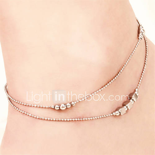 Dames Enkelring Verzilverd Sieraden Voor Feest Dagelijks Causaal Sport huismerk kopen in de aanbieding