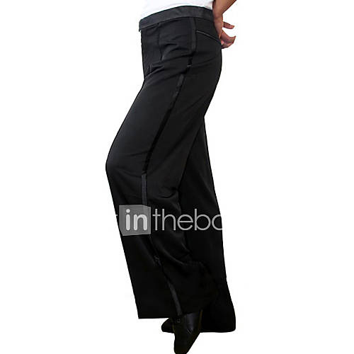 Latin Dans Kleding Onderlichaam Dames Prestatie Katoen Linnen Knopen Broeken huismerk kopen in de aanbieding