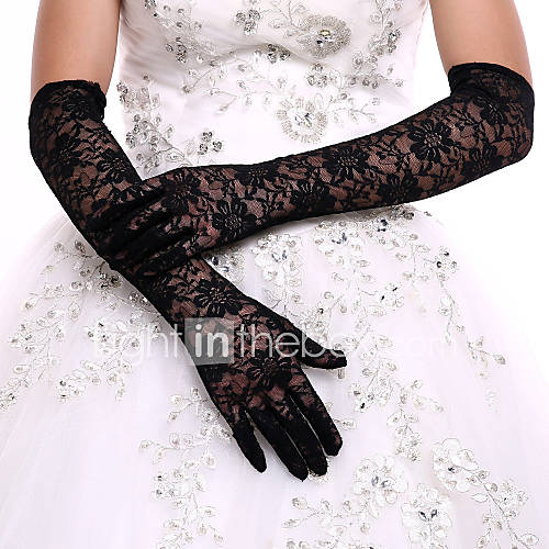Kant Polyester Operalengte Handschoen Klassiek Bruidshandschoenen Feest Uitgaanshandschoenen Met Effen huismerk kopen in de aanbieding Kant Polyester Operalengte Handschoen Klassiek Bruidshandschoenen Feest Uitgaanshandschoenen Met Effen huismerk kopen in de aanbieding