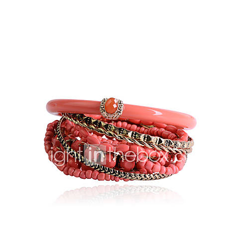 Dames Kralenarmband Hars Verguld Armbanden Sieraden Roos Rood Blauw Voor Feest Dagelijks Causaal huismerk kopen in de aanbieding Dames Kralenarmband Hars Verguld Armbanden Sieraden Roos Rood Blauw Voor Feest Dagelijks Causaal huismerk kopen in de aanbieding