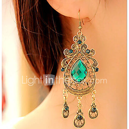 Dames Kristal Peer Druppel Oorbellen Drop Vintage Europees Modieus Victoriaans Indiaan Sieraden Groen Voor huismerk kopen in de aanbieding Dames Kristal Peer Druppel Oorbellen Drop Vintage Europees Modieus Victoriaans Indiaan Sieraden Groen Voor huismerk kopen in de aanbieding