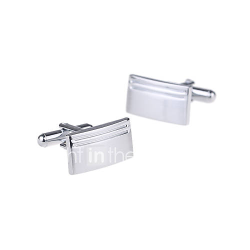 Zilver Manchetknopen Koper Legering Heren Kostuum Juwelen Voor huismerk kopen in de aanbieding