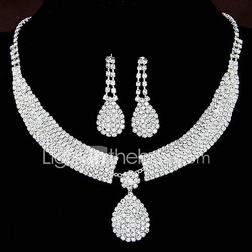 Dames Helder Synthetische Diamant Sieraden Set Strass Drop Traan Luxe Elegant Bruids Omvatten Druppel Oorbellen Hangertjes Ketting Voor Bruiloft Feest Vuosipaiva Verjaardag Verloving Lahja huismerk kopen in de aanbieding Dames Helder Synthetische Diamant Sieraden Set Strass Drop Traan Luxe Elegant Bruids Omvatten Druppel Oorbellen Hangertjes Ketting Voor Bruiloft Feest Vuosipaiva Verjaardag Verloving Lahja huismerk kopen in de aanbieding