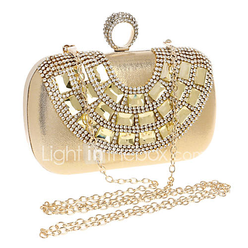 Dames Tassen Polyesteri Avondtasje Strass Kristal Goud Zilver huismerk kopen in de aanbieding