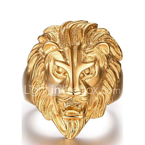 Heren Statement Ring Roestvast Staal Leeuw Dier Modieus Modieuze Ringen Sieraden Gouden Voor Kerstcadeaus Dagelijks Causaal Sport huismerk kopen in de aanbieding Heren Statement Ring Roestvast Staal Leeuw Dier Modieus Modieuze Ringen Sieraden Gouden Voor Kerstcadeaus Dagelijks Causaal Sport huismerk kopen in de aanbieding