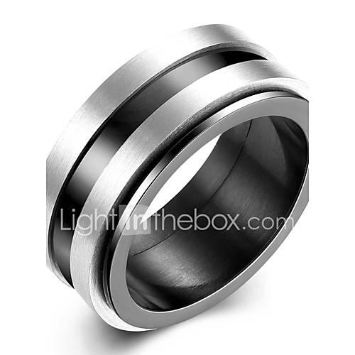 Heren Tweekleurig Bandring Titanium Staal Standaard Modieus Initial Modieuze Ringen Sieraden Zwart Voor Feest Verloving Dagelijks Causaal Toimisto Ura 7 8 9 10 huismerk kopen in de aanbieding Heren Tweekleurig Bandring Titanium Staal Standaard Modieus Initial Modieuze Ringen Sieraden Zwart Voor Feest Verloving Dagelijks Causaal Toimisto Ura 7 8 9 10 huismerk kopen in de aanbieding