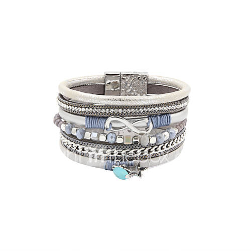 Dames Kristal Bedelarmbanden Wikkelarmbanden Lederen Armbanden Parel Leder Oneindigheid Luxe Tupsu Bohemien Modieus Sieraden Grijs Blauw Khaki Voor Feest Dagelijks Causaal huismerk kopen in de aanbieding Dames Kristal Bedelarmbanden Wikkelarmbanden Lederen Armbanden Parel Leder Oneindigheid Luxe Tupsu Bohemien Modieus Sieraden Grijs Blauw Khaki Voor Feest Dagelijks Causaal huismerk kopen in de aanbieding