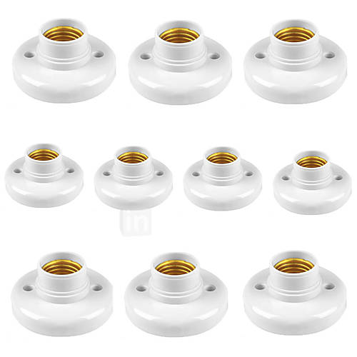 10 Stks E27 Schroef Lamphouders Led Licht Lamphouder Socket Base Voor Lampen huismerk kopen in de aanbieding 10 Stks E27 Schroef Lamphouders Led Licht Lamphouder Socket Base Voor Lampen huismerk kopen in de aanbieding