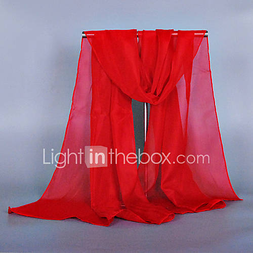 Dames Standaard Chiffon Effen Rechthoekige Sjaal Stof huismerk kopen in de aanbieding Dames Standaard Chiffon Effen Rechthoekige Sjaal Stof huismerk kopen in de aanbieding