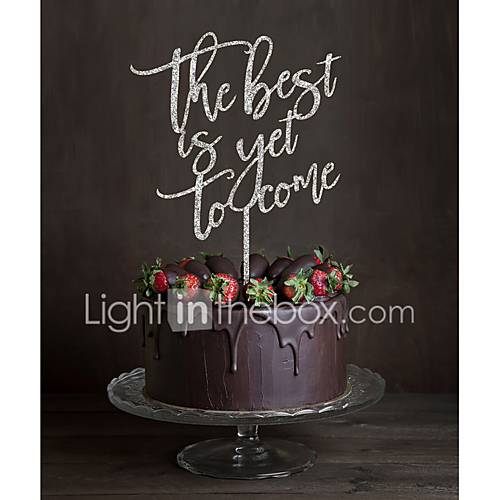 Taarttoppers Klassiek Thema Monogram Acryl Bruiloft Met Bloemen 1 Cadeauverpakking huismerk kopen in de aanbieding