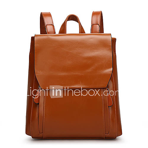 Dames Tassen Leer Rugzak Voor Causaal Groen Wijn Marine Blauw huismerk kopen in de aanbieding