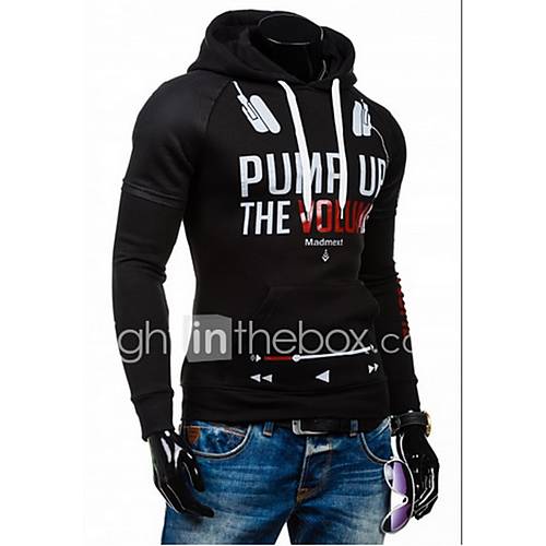 Heren Actief Broek Letter Zwart Sport Lange Mouw Lente Herfst huismerk kopen in de aanbieding