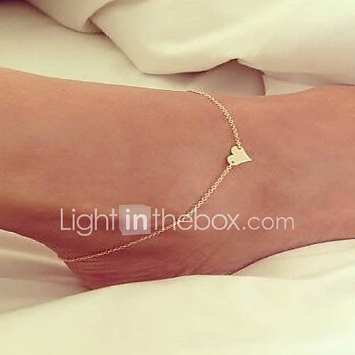 Dames Enkelring Liefde Sierlijk Europees Simpele Stijl Modieus Sieraden Zilver Gouden Voor Bruiloft huismerk kopen in de aanbieding Dames Enkelring Liefde Sierlijk Europees Simpele Stijl Modieus Sieraden Zilver Gouden Voor Bruiloft huismerk kopen in de aanbieding
