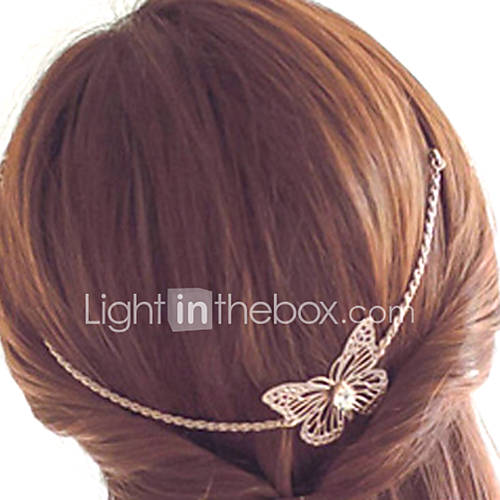 Dames Vintage Feest Goud Haarband Schattig huismerk kopen in de aanbieding