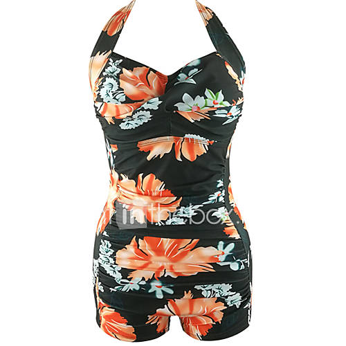 Dames Grote Maten Vintage Halter Klaver Geel Boy Leg Eendelig Zwemkleding Bloemen Print Xl Xxl Xxxl Sexy huismerk kopen in de aanbieding Dames Grote Maten Vintage Halter Klaver Geel Boy Leg Eendelig Zwemkleding Bloemen Print Xl Xxl Xxxl Sexy huismerk kopen in de aanbieding