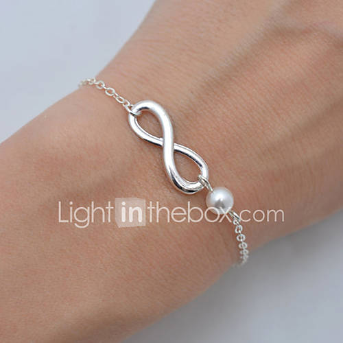 Dames Parel Gedraaid Dubbel 200 X 200Cm Armbanden Met Ketting En Sluiting Oneindigheid Vriendschap Bohemien Standaard Simpele Stijl Modieus Sieraden Goud Zilver Voor huismerk kopen in de aanbieding Dames Parel Gedraaid Dubbel 200 X 200Cm Armbanden Met Ketting En Sluiting Oneindigheid Vriendschap Bohemien Standaard Simpele Stijl Modieus Sieraden Goud Zilver Voor huismerk kopen in de aanbieding