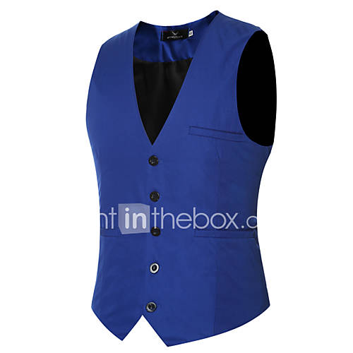 Heren Dagelijks Werk Lente Zomer Herfst Normaal Vest Effen Lange Mouw Polyester Paars Licht Blauw Marine Xxxxl Xxxxxl Xxxxxxl Slank huismerk kopen in de aanbieding Heren Dagelijks Werk Lente Zomer Herfst Normaal Vest Effen Lange Mouw Polyester Paars Licht Blauw Marine Xxxxl Xxxxxl Xxxxxxl Slank huismerk kopen in de aanbieding