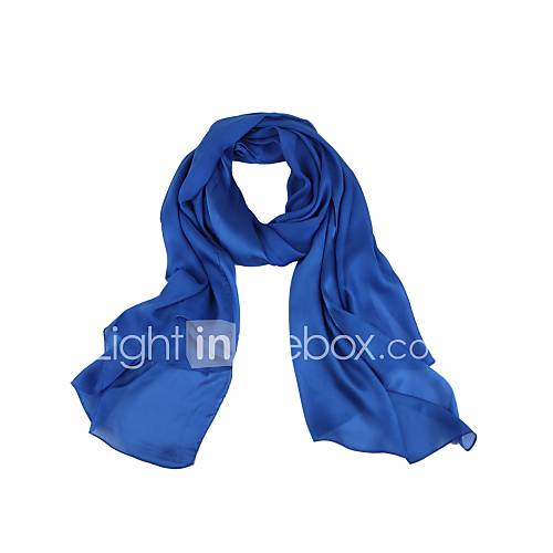 Dames Standaard Zijde Chiffon Effen Rechthoekige Sjaal huismerk kopen in de aanbieding Dames Standaard Zijde Chiffon Effen Rechthoekige Sjaal huismerk kopen in de aanbieding