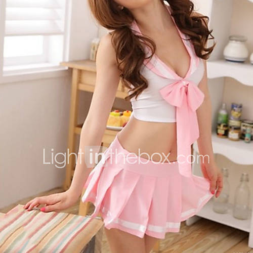 Dames Sexy Ultrasexy Uniform Chinese Jurk Kostuum Nachtkleding Kleurenblok huismerk kopen in de aanbieding