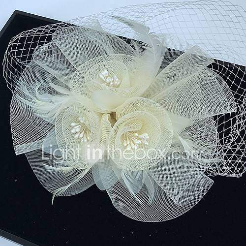 Veer Net Fascinators Birdcage Veils Met 1 Bruiloft Speciale Gelegenheden Helm huismerk kopen in de aanbieding Veer Net Fascinators Birdcage Veils Met 1 Bruiloft Speciale Gelegenheden Helm huismerk kopen in de aanbieding
