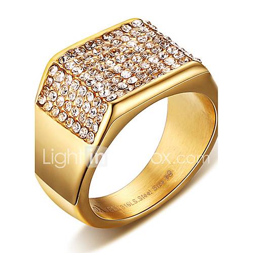 Heren Kristal Statement Ring Zegelring Titanium Staal Gepersonaliseerde Punk Rock Modieus Hip Hop Euramerican Modieuze Ringen Sieraden Goud Voor Kerstcadeaus Bruiloft Feest Speciale huismerk kopen in de aanbieding Heren Kristal Statement Ring Zegelring Titanium Staal Gepersonaliseerde Punk Rock Modieus Hip Hop Euramerican Modieuze Ringen Sieraden Goud Voor Kerstcadeaus Bruiloft Feest Speciale huismerk kopen in de aanbieding