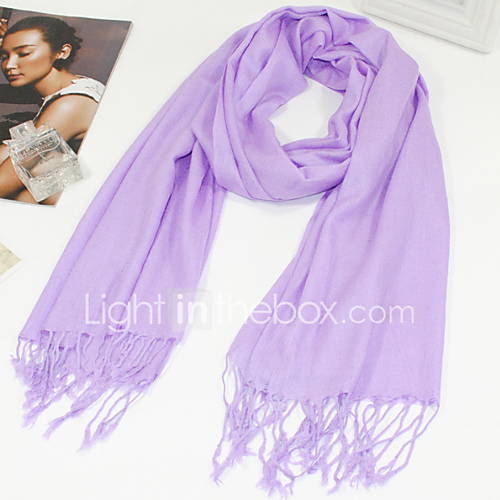 Dames Imitatie Cashmere Effen Rechthoekig huismerk kopen in de aanbieding