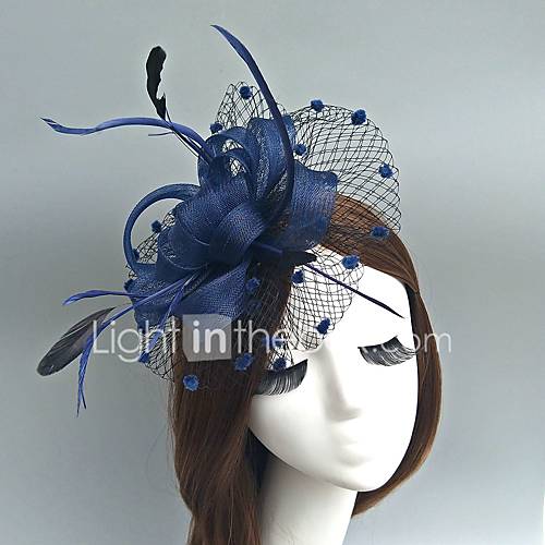 Fascinators Hatut Hoofddeksels Met Bloemen 1Pc Speciale Gelegenheden Helm huismerk kopen in de aanbieding