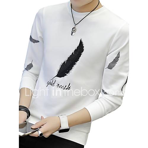 Heren Grote Maten Sport Actief Street Chic Lange Mouw Slank Sweatshirt Patchwork Print Effen Veren Ronde Hals Lente Herfst Strand huismerk kopen in de aanbieding Heren Grote Maten Sport Actief Street Chic Lange Mouw Slank Sweatshirt Patchwork Print Effen Veren Ronde Hals Lente Herfst Strand huismerk kopen in de aanbieding