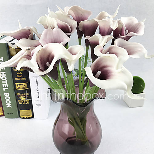 Kunstbloemen 10 Tak Europees Aronskelk Bloemen Voor Op Tafel huismerk kopen in de aanbieding