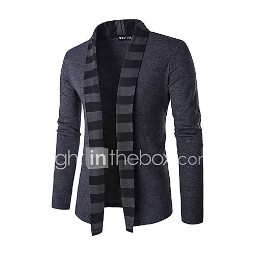 Heren Dagelijks Weekend Gestreept Lange Mouw Slank Normaal Vest Lente Herfst Winter Wol Zwart Grijs L Xl Xxl huismerk kopen in de aanbieding Heren Dagelijks Weekend Gestreept Lange Mouw Slank Normaal Vest Lente Herfst Winter Wol Zwart Grijs L Xl Xxl huismerk kopen in de aanbieding