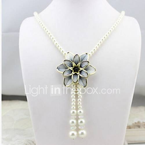 Dames Enkele Draad Choker Kettingen Hangertjes Ketting Imitatieparel Bloem Lotus Gepersonaliseerde Uniek Ontwerp Hangende Stijl Wit Zwart Lichtblauw Sieraden Voor Kerstmis huismerk kopen in de aanbieding Dames Enkele Draad Choker Kettingen Hangertjes Ketting Imitatieparel Bloem Lotus Gepersonaliseerde Uniek Ontwerp Hangende Stijl Wit Zwart Lichtblauw Sieraden Voor Kerstmis huismerk kopen in de aanbieding