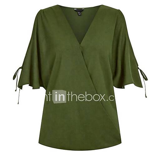 Dames Blouse Uitgaan Effen V Hals Zwart Xxl huismerk kopen in de aanbieding Dames Blouse Uitgaan Effen V Hals Zwart Xxl huismerk kopen in de aanbieding