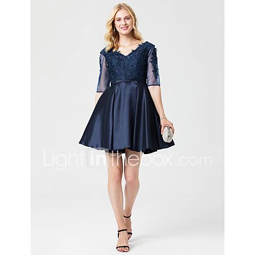 Baljurk V Hals Kort Mini Satijn Blote Rug Inrijgen Cocktailparty Jurk Met Appliques Sjerp Lint Door Ts Couture Illusie huismerk kopen in de aanbieding Baljurk V Hals Kort Mini Satijn Blote Rug Inrijgen Cocktailparty Jurk Met Appliques Sjerp Lint Door Ts Couture Illusie huismerk kopen in de aanbieding