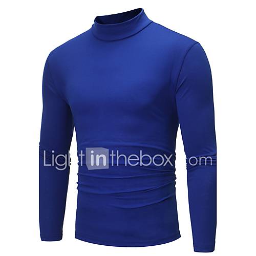 Heren Actief Standaard Street Chic T Shirt Katoen Feest Sport Werk Effen Opstaand Marineblauw Xl Lange Mouw Herfst Winter Club huismerk kopen in de aanbieding Heren Actief Standaard Street Chic T Shirt Katoen Feest Sport Werk Effen Opstaand Marineblauw Xl Lange Mouw Herfst Winter Club huismerk kopen in de aanbieding