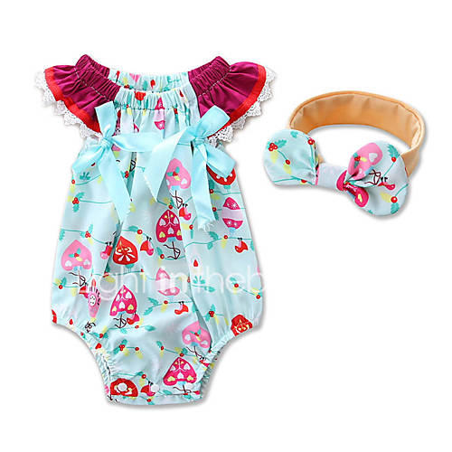 Baby Meisjes Bloemen Nette Kleding Geometrisch Modieus Korte Mouw Katoen Bodysuit Blauw Peuter huismerk kopen in de aanbieding Baby Meisjes Bloemen Nette Kleding Geometrisch Modieus Korte Mouw Katoen Bodysuit Blauw Peuter huismerk kopen in de aanbieding
