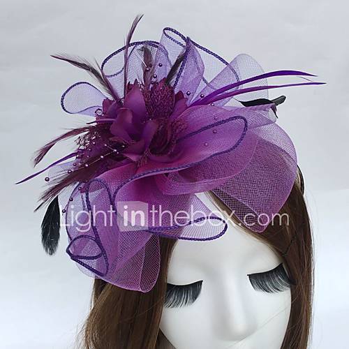 Veer Net Hikinauhat Fascinators Met 1 Bruiloft Feest Uitgaan Helm huismerk kopen in de aanbieding Veer Net Hikinauhat Fascinators Met 1 Bruiloft Feest Uitgaan Helm huismerk kopen in de aanbieding