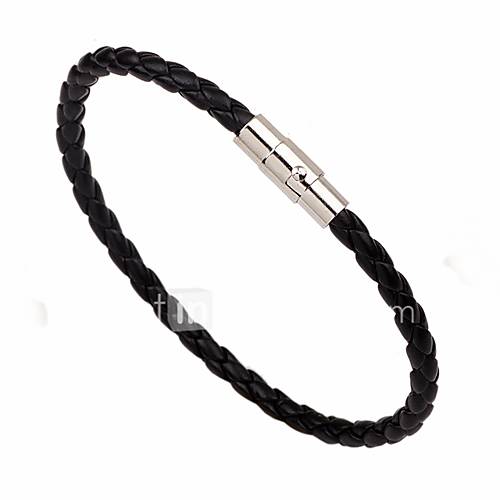 Heren Dames Geweven Lederen Armbanden Leder Simpele Stijl Rock Sieraden Wit Zwart Bruin Voor Dagelijks Uitgaan huismerk kopen in de aanbieding Heren Dames Geweven Lederen Armbanden Leder Simpele Stijl Rock Sieraden Wit Zwart Bruin Voor Dagelijks Uitgaan huismerk kopen in de aanbieding