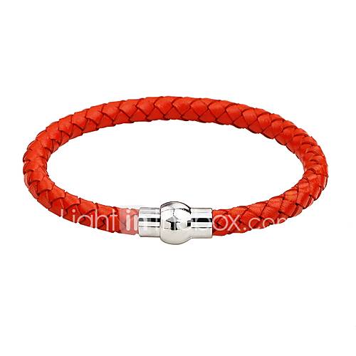 Heren Dames Geweven Magnetisch Lederen Armbanden Leder Simpele Stijl Modieus Sieraden Bruin Blauw Roze Voor Causaal Uitgaan huismerk kopen in de aanbieding Heren Dames Geweven Magnetisch Lederen Armbanden Leder Simpele Stijl Modieus Sieraden Bruin Blauw Roze Voor Causaal Uitgaan huismerk kopen in de aanbieding