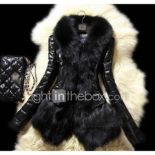 Dames Dagelijks Elegant Luxe Winter Normaal Jas Effen V Hals Lange Mouw Niet Van Toepassing Bontzoom Zwart 4Xl Xxxxxl Xxxxxxl huismerk kopen in de aanbieding Dames Dagelijks Elegant Luxe Winter Normaal Jas Effen V Hals Lange Mouw Niet Van Toepassing Bontzoom Zwart 4Xl Xxxxxl Xxxxxxl huismerk kopen in de aanbieding