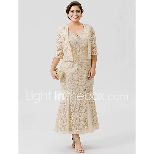 Trompet Zeemeermin V Hals Over De Knie Chiffon All Lace Bruidsmoederjurken Met Kristaldetails Kant Door Lan Ting Bride huismerk kopen in de aanbieding Trompet Zeemeermin V Hals Over De Knie Chiffon All Lace Bruidsmoederjurken Met Kristaldetails Kant Door Lan Ting Bride huismerk kopen in de aanbieding