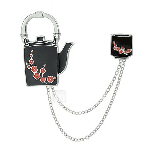 Dames Broches Modieus Broche Sieraden Zwart Voor Dagelijks Causaal huismerk kopen in de aanbieding