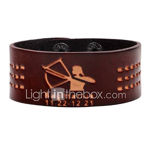 Heren Lederen Armbanden Armband Leder Rock Modieus Sieraden Voor Dagelijks Uitgaan huismerk kopen in de aanbieding