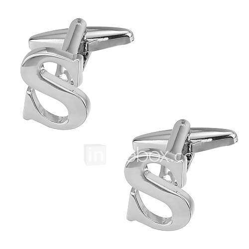 Zilver Manchetknopen Koper Alfabetvorm Romantisch Heren Kostuum Juwelen Voor Mielitietty huismerk kopen in de aanbieding Zilver Manchetknopen Koper Alfabetvorm Romantisch Heren Kostuum Juwelen Voor Mielitietty huismerk kopen in de aanbieding