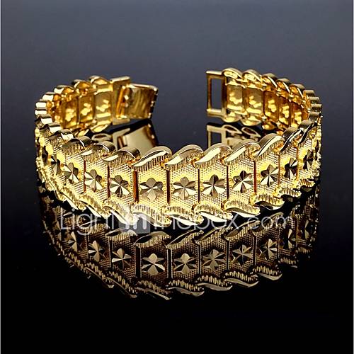 Heren Cuff Armbanden Armband Verguld Vintage Dubai Italiaans Sieraden Goud Voor Lahja Causaal huismerk kopen in de aanbieding Heren Cuff Armbanden Armband Verguld Vintage Dubai Italiaans Sieraden Goud Voor Lahja Causaal huismerk kopen in de aanbieding