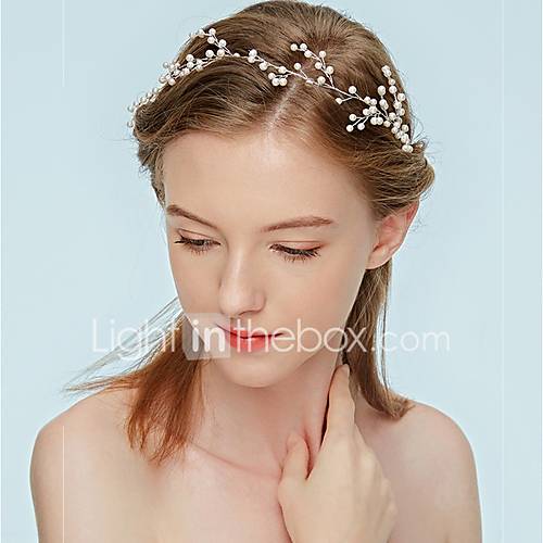 Dames Klassiek Imitatie Parel Haarband huismerk kopen in de aanbieding