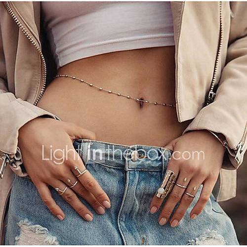Tailleketting Sierlijk Dames Heel Simpel Europees Modieus Goud Zilver Lichaamssieraden Voor Bikini huismerk kopen in de aanbieding Tailleketting Sierlijk Dames Heel Simpel Europees Modieus Goud Zilver Lichaamssieraden Voor Bikini huismerk kopen in de aanbieding