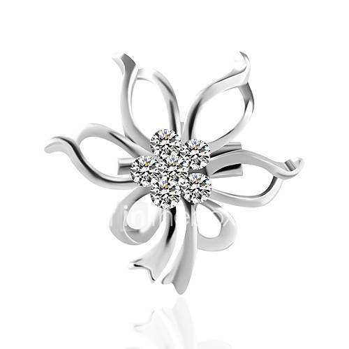 Dames Broches Standaard Broche Sieraden Zilver Voor Bruiloft Feest huismerk kopen in de aanbieding