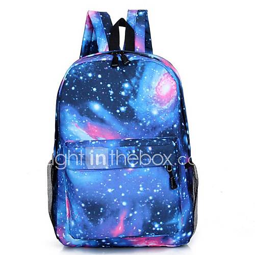 Unisex Tassen Kangas Schooltas Patroon Print Sterren Blozend Roze Donkerblauw huismerk kopen in de aanbieding Unisex Tassen Kangas Schooltas Patroon Print Sterren Blozend Roze Donkerblauw huismerk kopen in de aanbieding